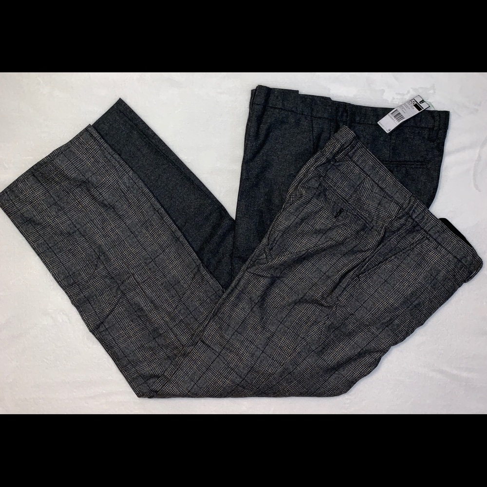 2 UNITED COLORS OF BENETTON MENS DRESS TROUSERS